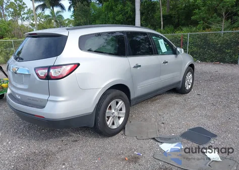 2014 Chevrolet Traverse 1Lt из США, поврежденный, VIN 1GNKRGKDXEJ180264